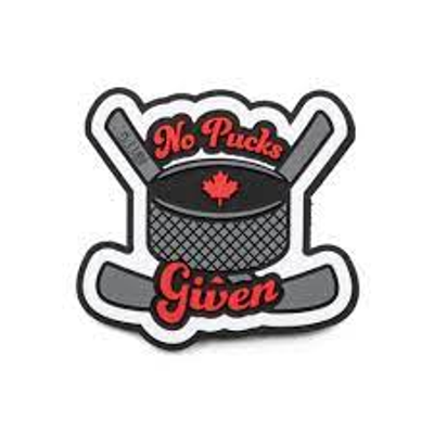 No Pucks Given logo