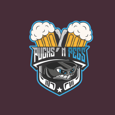 Pucks N Pegs logo